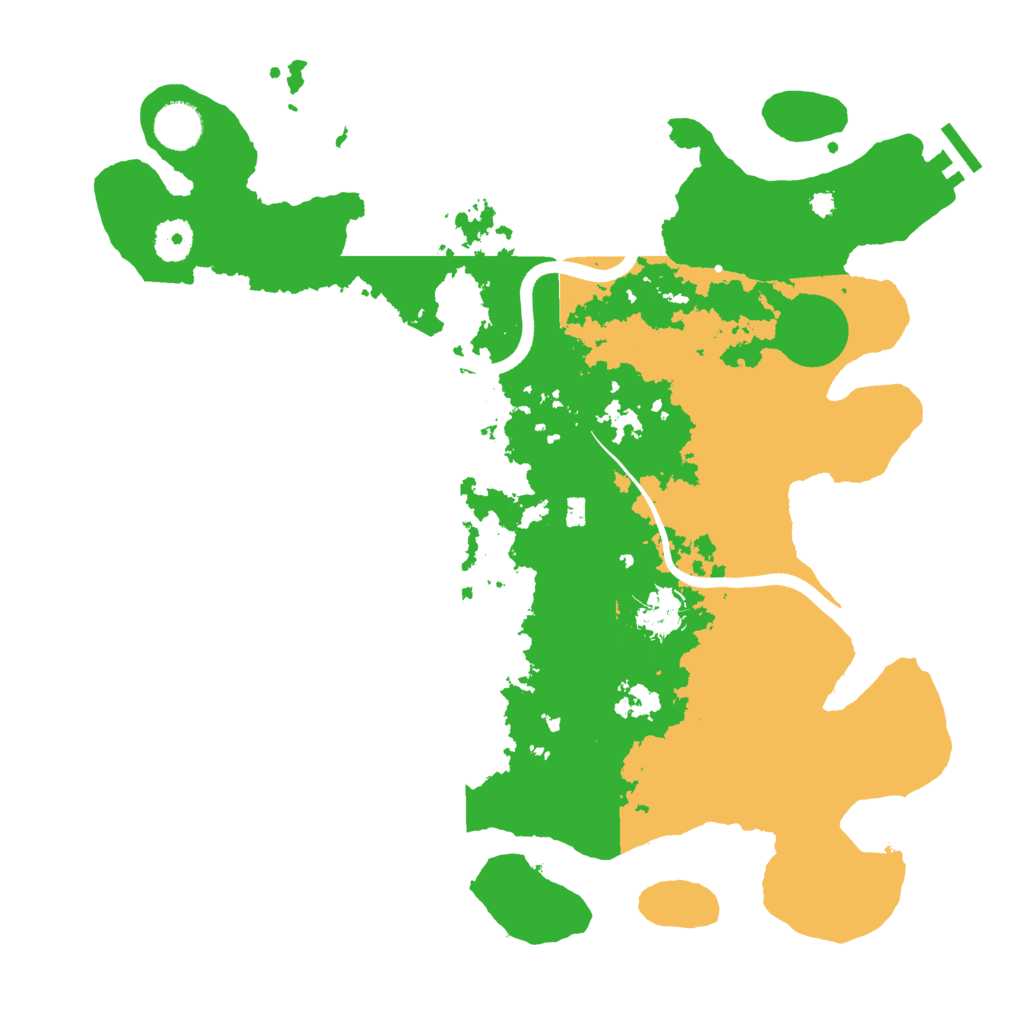 Biome Rust Map: Procedural Map, Size: 3750, Seed: 533701133