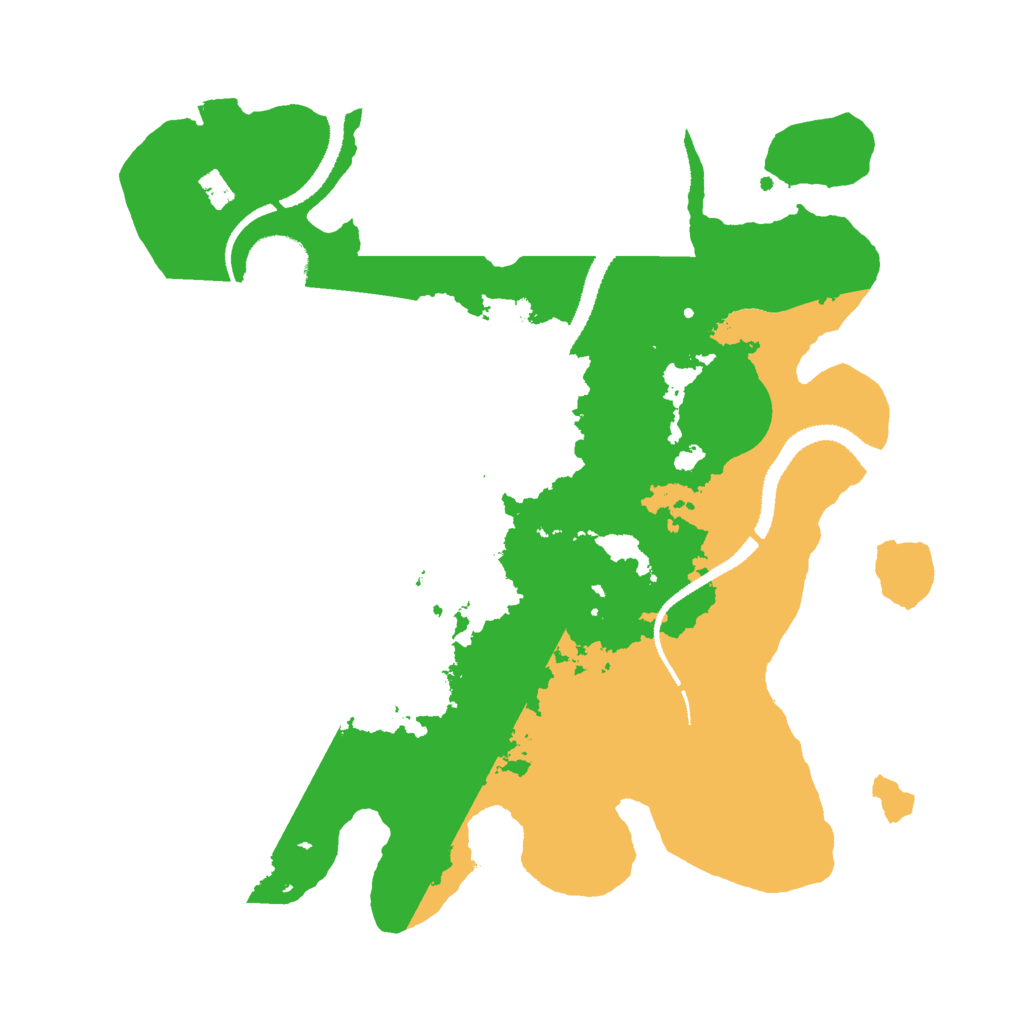 Biome Rust Map: Procedural Map, Size: 3000, Seed: 731788173