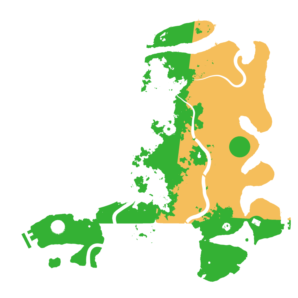 Biome Rust Map: Procedural Map, Size: 3750, Seed: 181980748