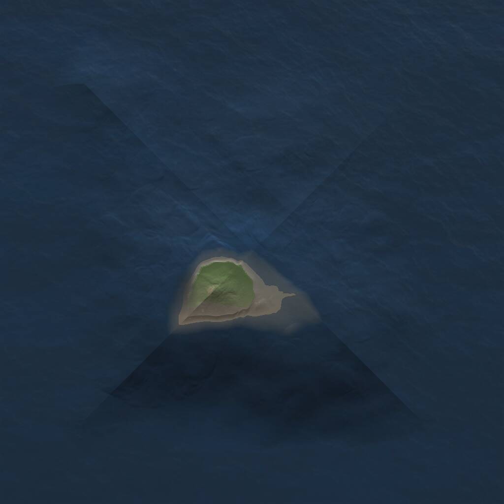 Rust Map: Procedural Map, Size: 1000, Seed: 2009671535, 1 Monuments