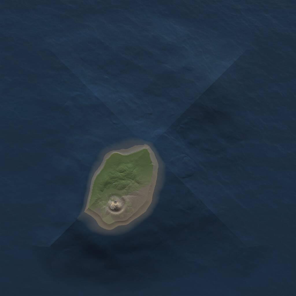 Rust Map: Procedural Map, Size: 1000, Seed: 84303, 1 Monuments