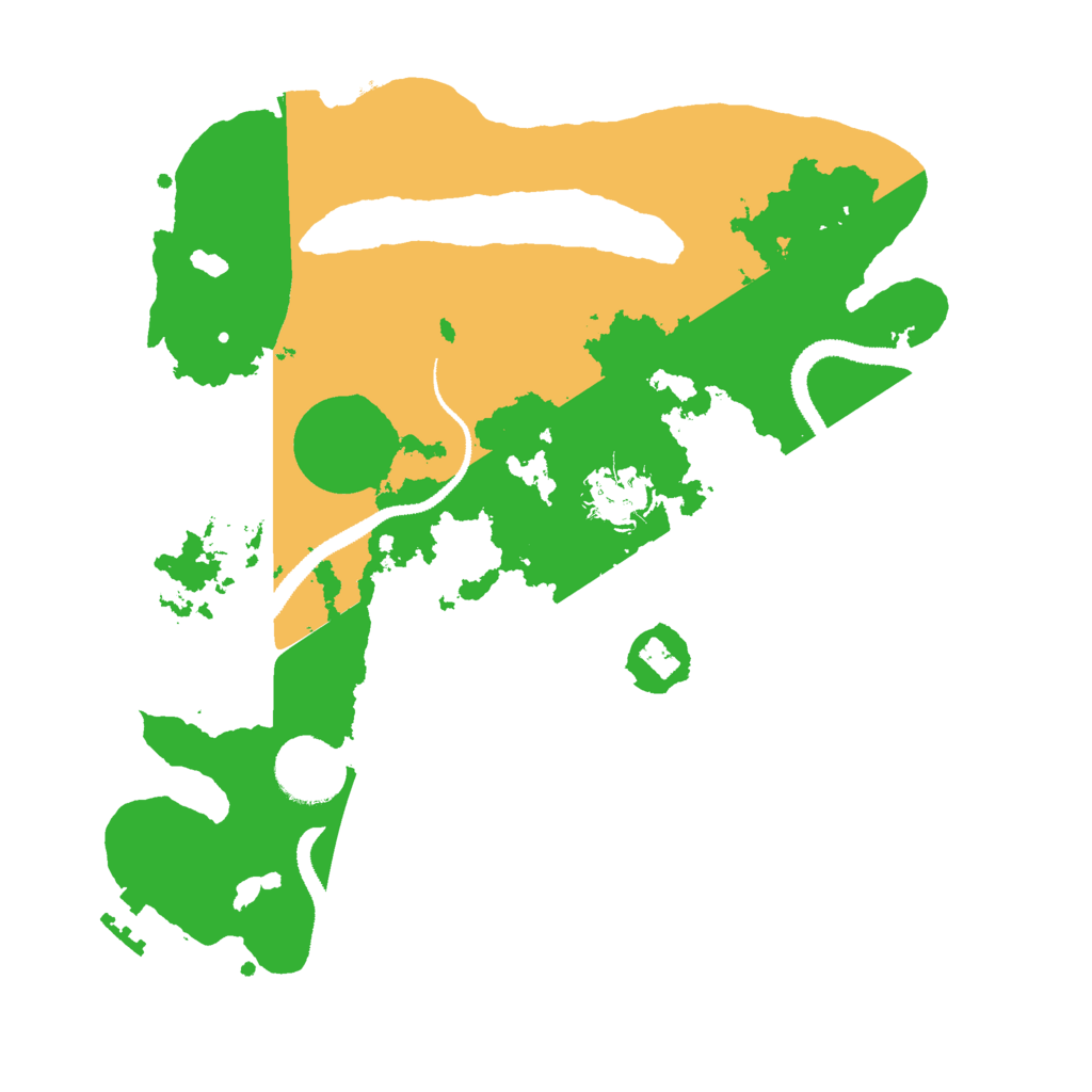 Biome Rust Map: Procedural Map, Size: 3000, Seed: 1584581512