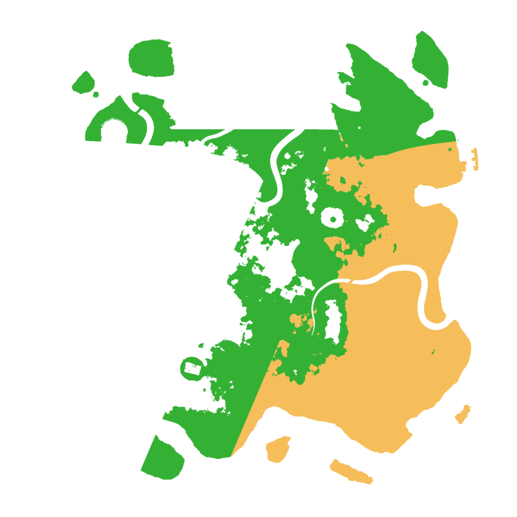 Biome Rust Map: Procedural Map, Size: 3500, Seed: 1838373236
