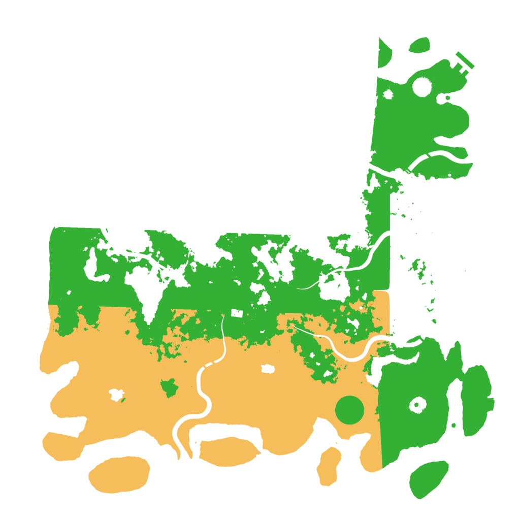 Biome Rust Map: Procedural Map, Size: 4750, Seed: 1004191596
