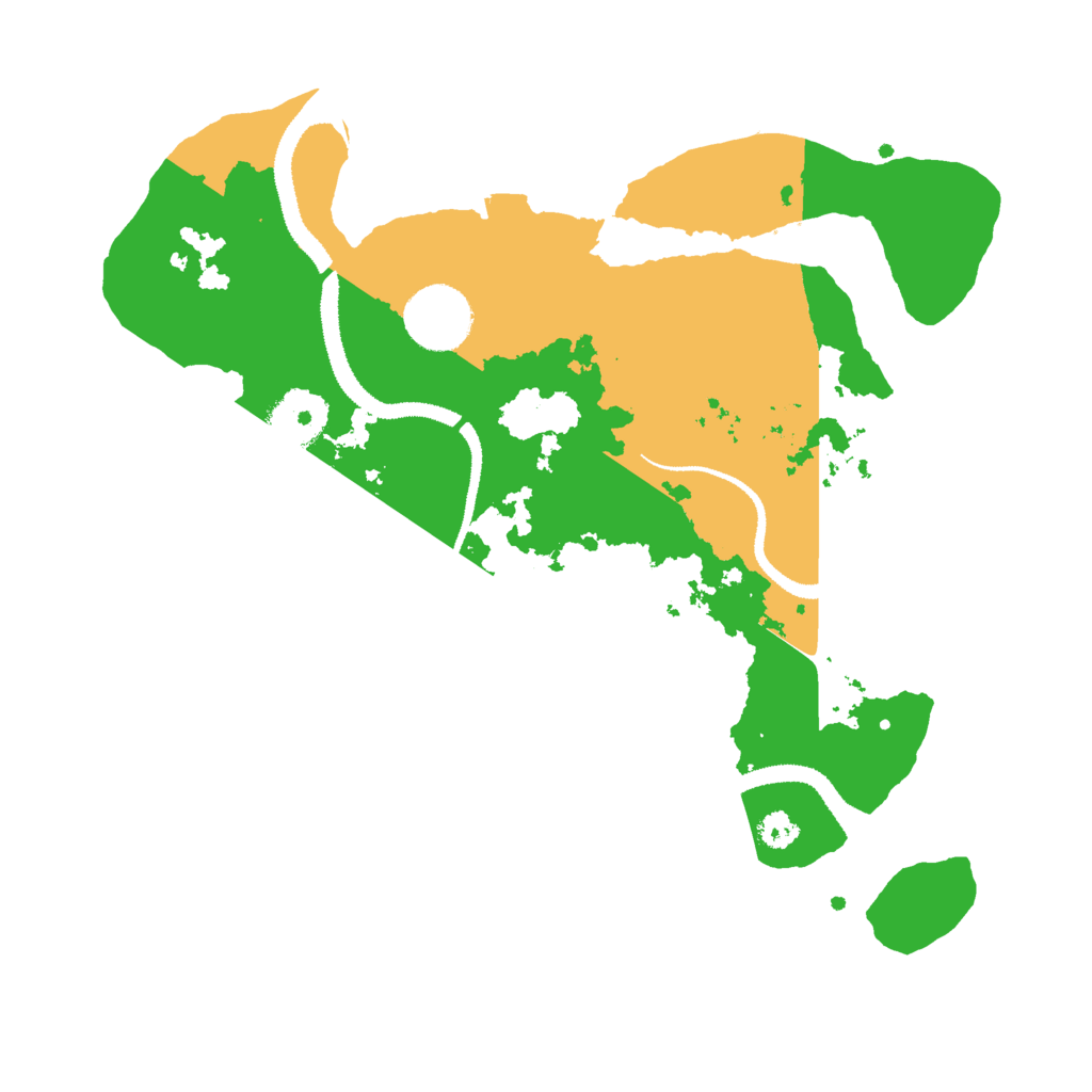 Biome Rust Map: Procedural Map, Size: 3000, Seed: 696212198