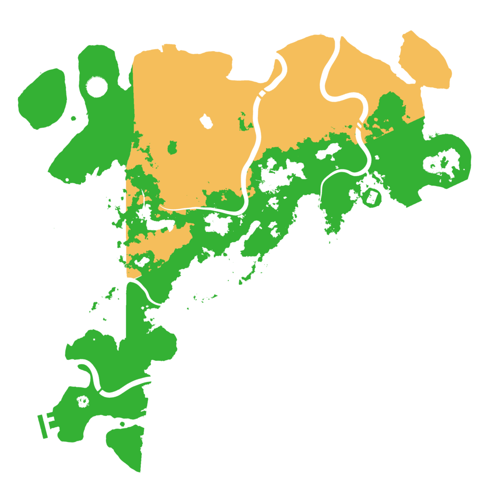 Biome Rust Map: Procedural Map, Size: 4250, Seed: 1154079203
