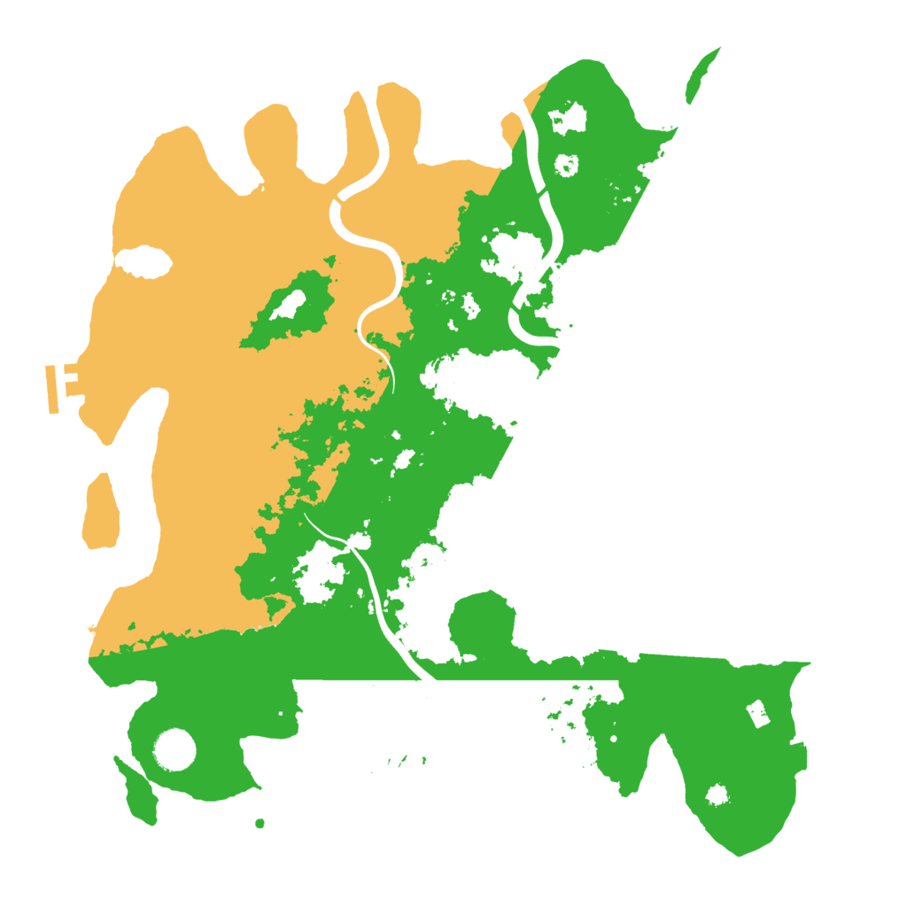 Biome Rust Map: Procedural Map, Size: 3800, Seed: 1563278935