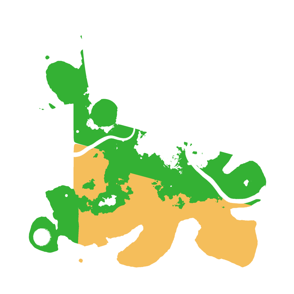 Biome Rust Map: Procedural Map, Size: 3000, Seed: 82682