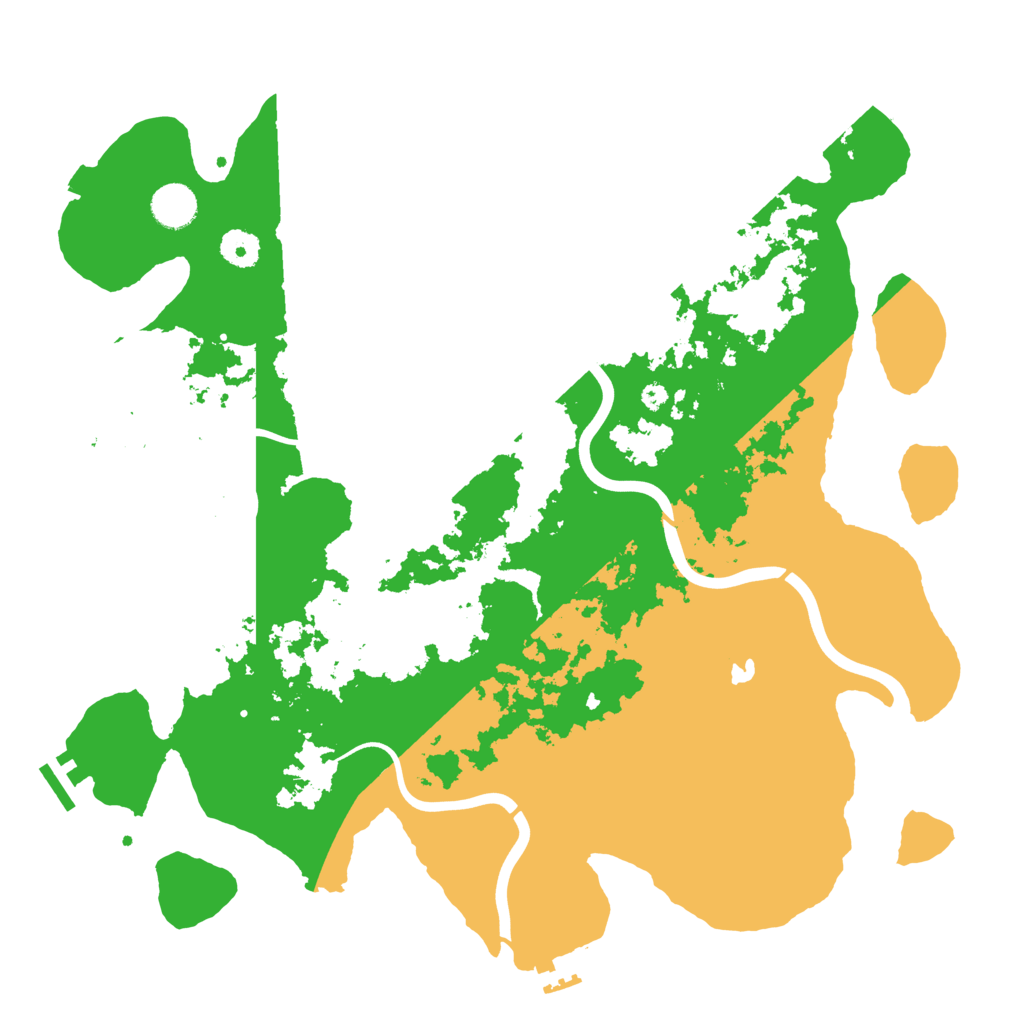 Biome Rust Map: Procedural Map, Size: 4000, Seed: 99533