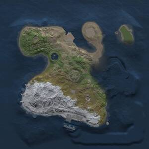 Thumbnail Rust Map: Procedural Map, Size: 2000, Seed: 440390003, 5 Monuments