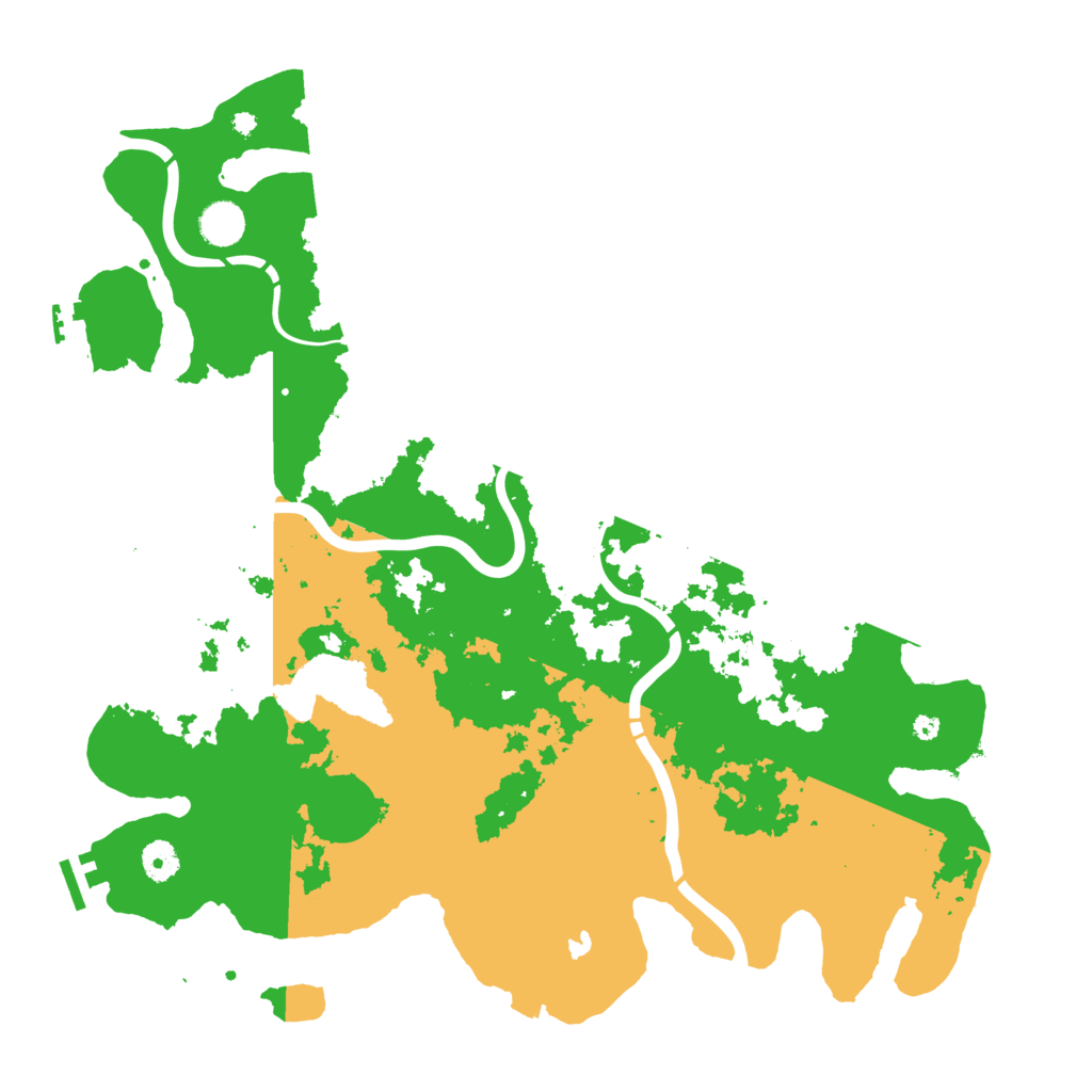 Biome Rust Map: Procedural Map, Size: 4250, Seed: 1236874381