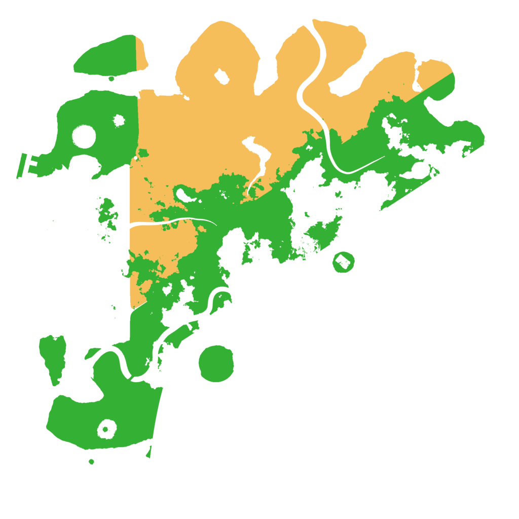 Biome Rust Map: Procedural Map, Size: 4000, Seed: 967156126