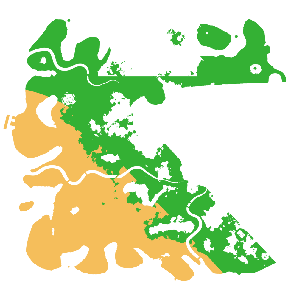 Biome Rust Map: Procedural Map, Size: 4250, Seed: 1609959986