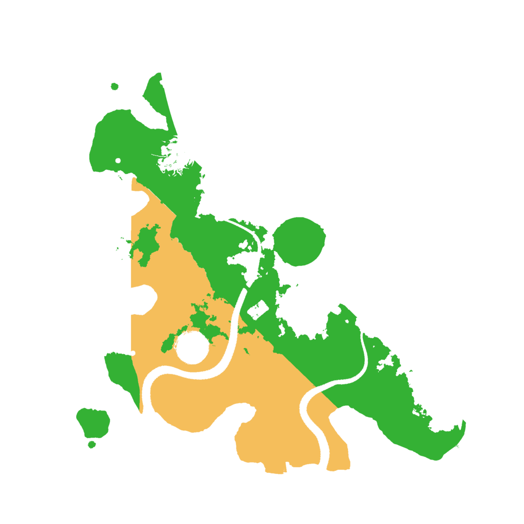 Biome Rust Map: Procedural Map, Size: 2850, Seed: 1688531832