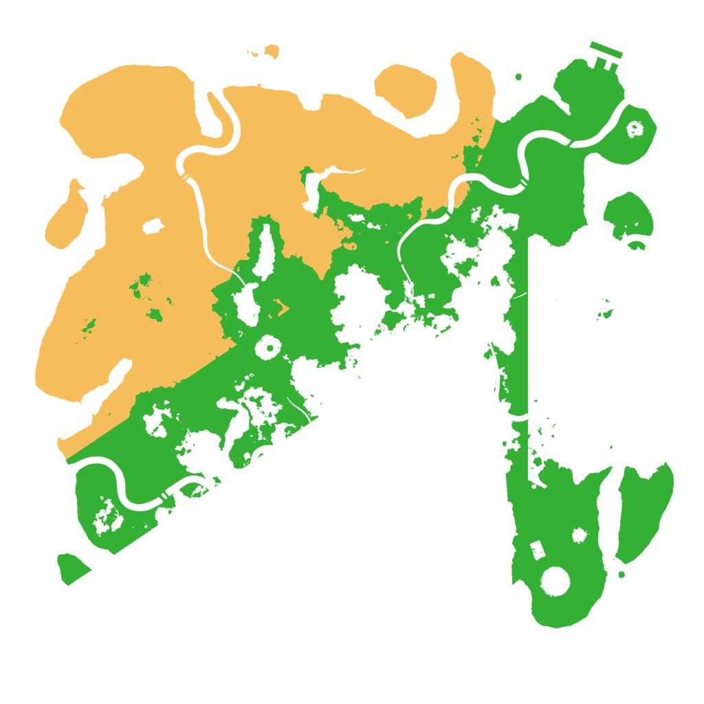 Biome Rust Map: Procedural Map, Size: 4275, Seed: 365478678