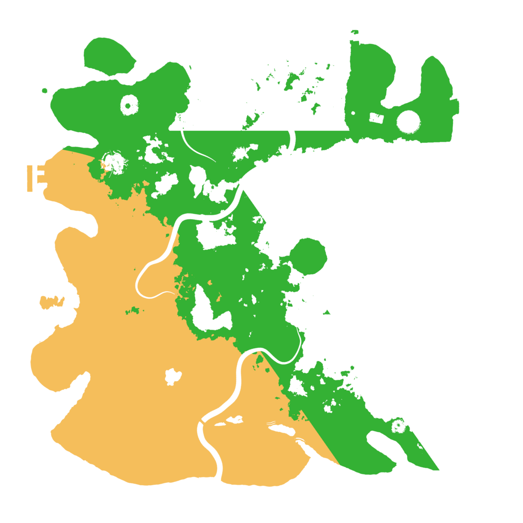 Biome Rust Map: Procedural Map, Size: 4000, Seed: 726731624