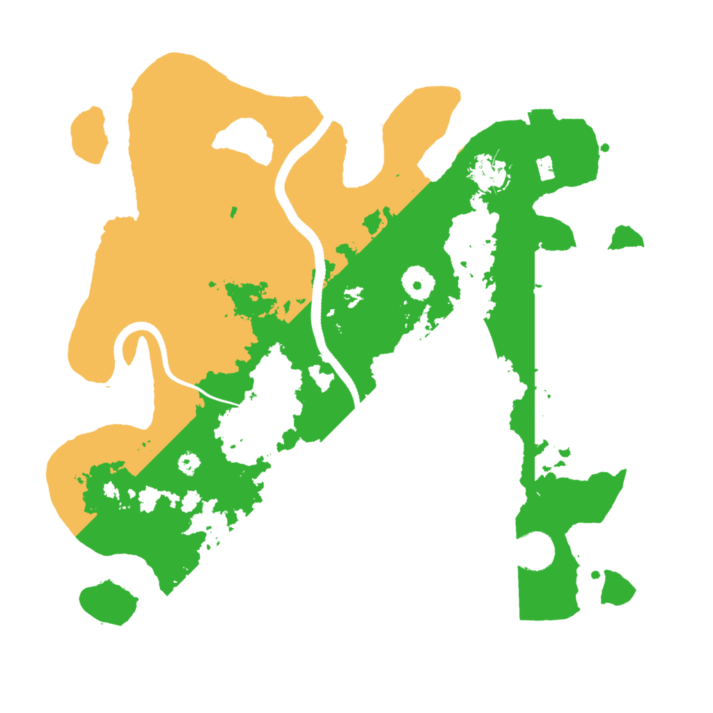 Biome Rust Map: Procedural Map, Size: 3300, Seed: 1489472174