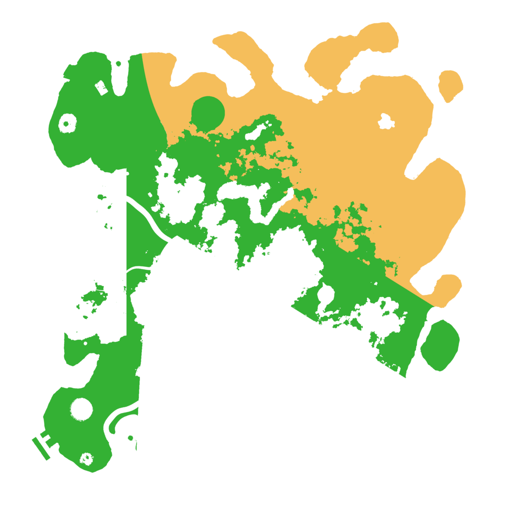 Biome Rust Map: Procedural Map, Size: 4000, Seed: 714409072