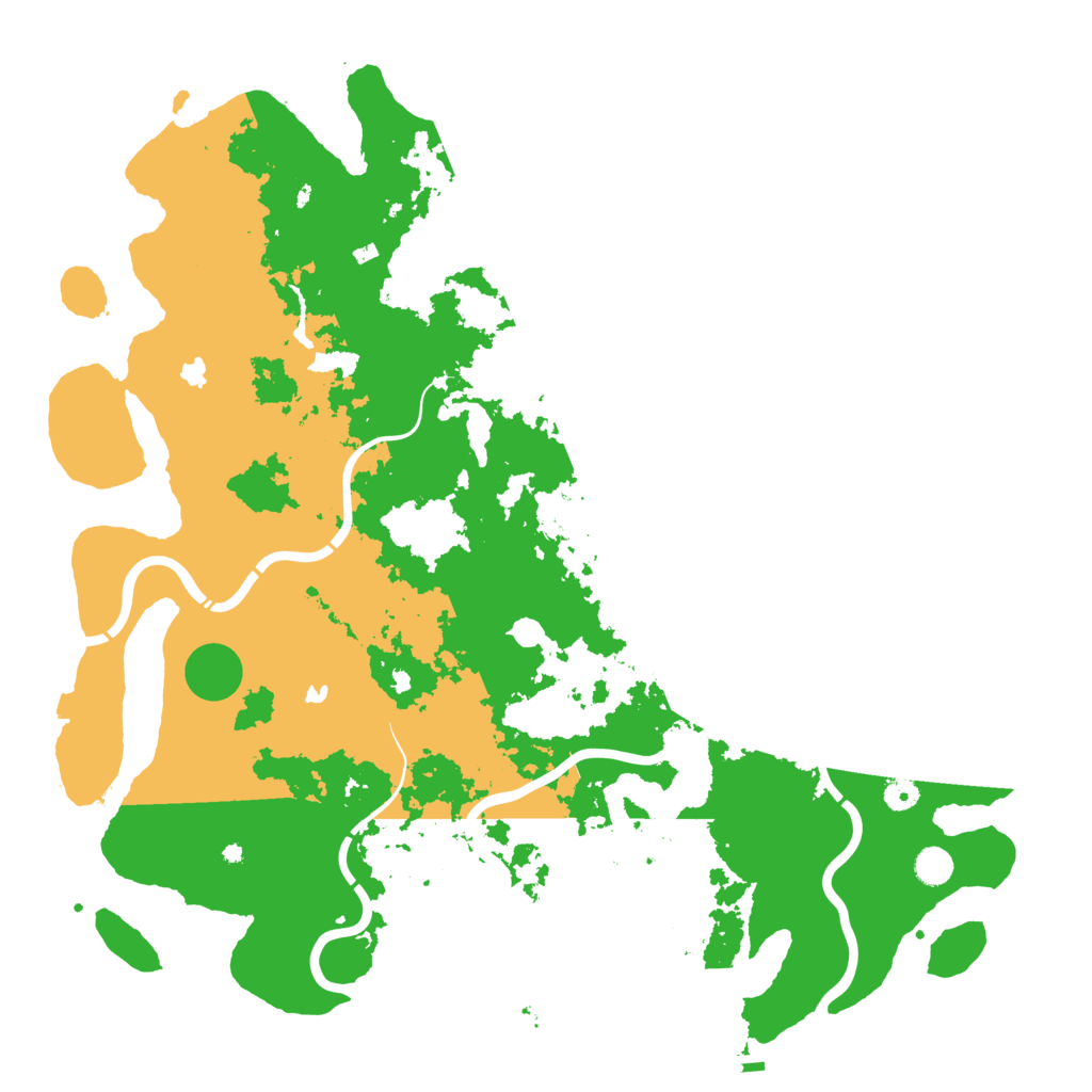 Biome Rust Map: Procedural Map, Size: 5000, Seed: 1690556112