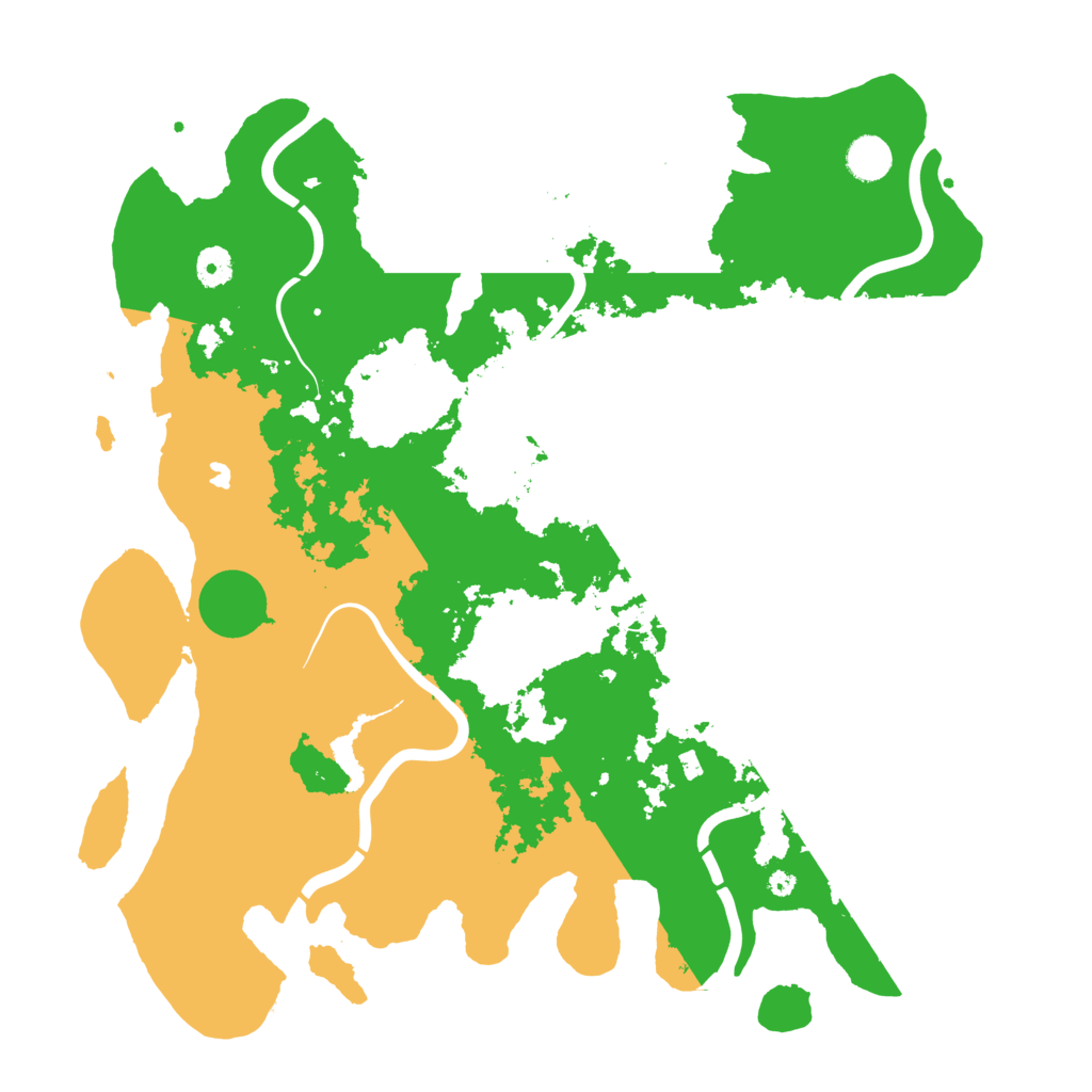 Biome Rust Map: Procedural Map, Size: 4250, Seed: 339272979