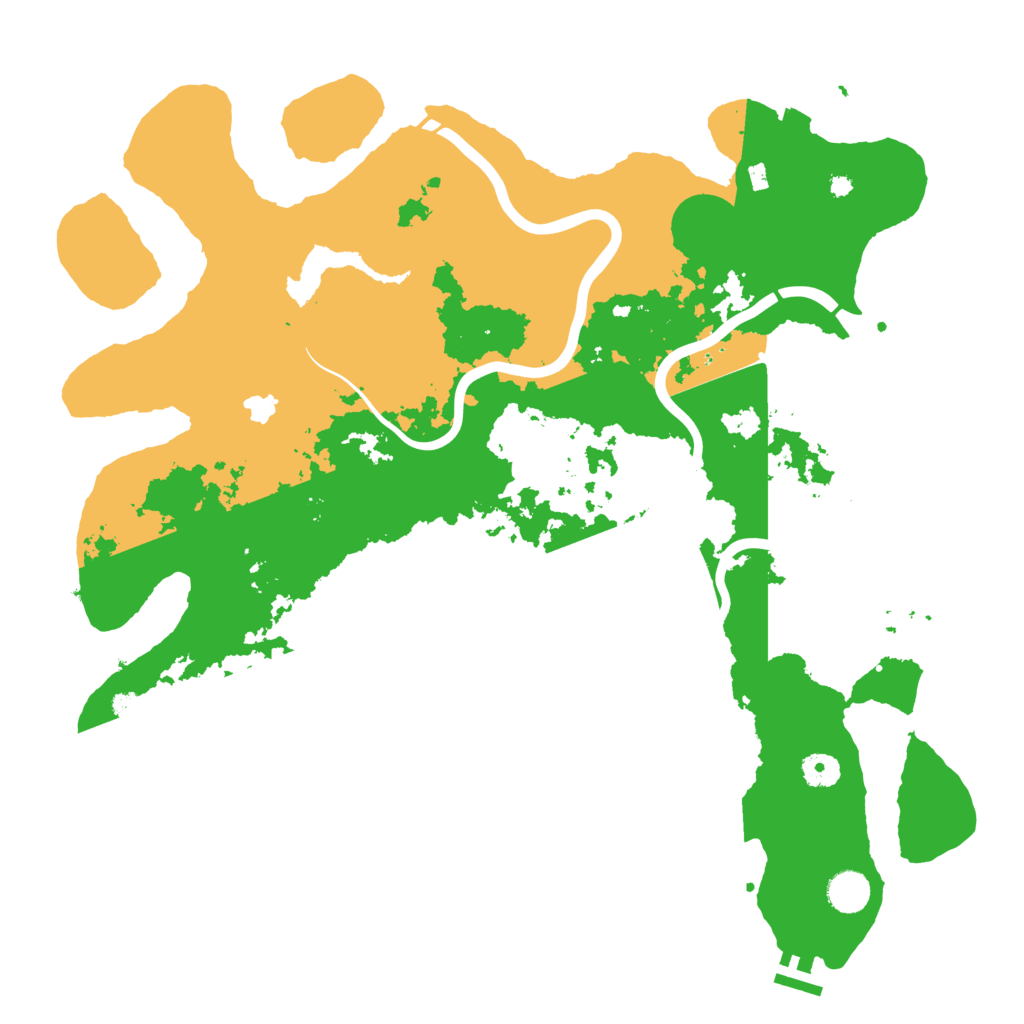 Biome Rust Map: Procedural Map, Size: 4250, Seed: 950254013