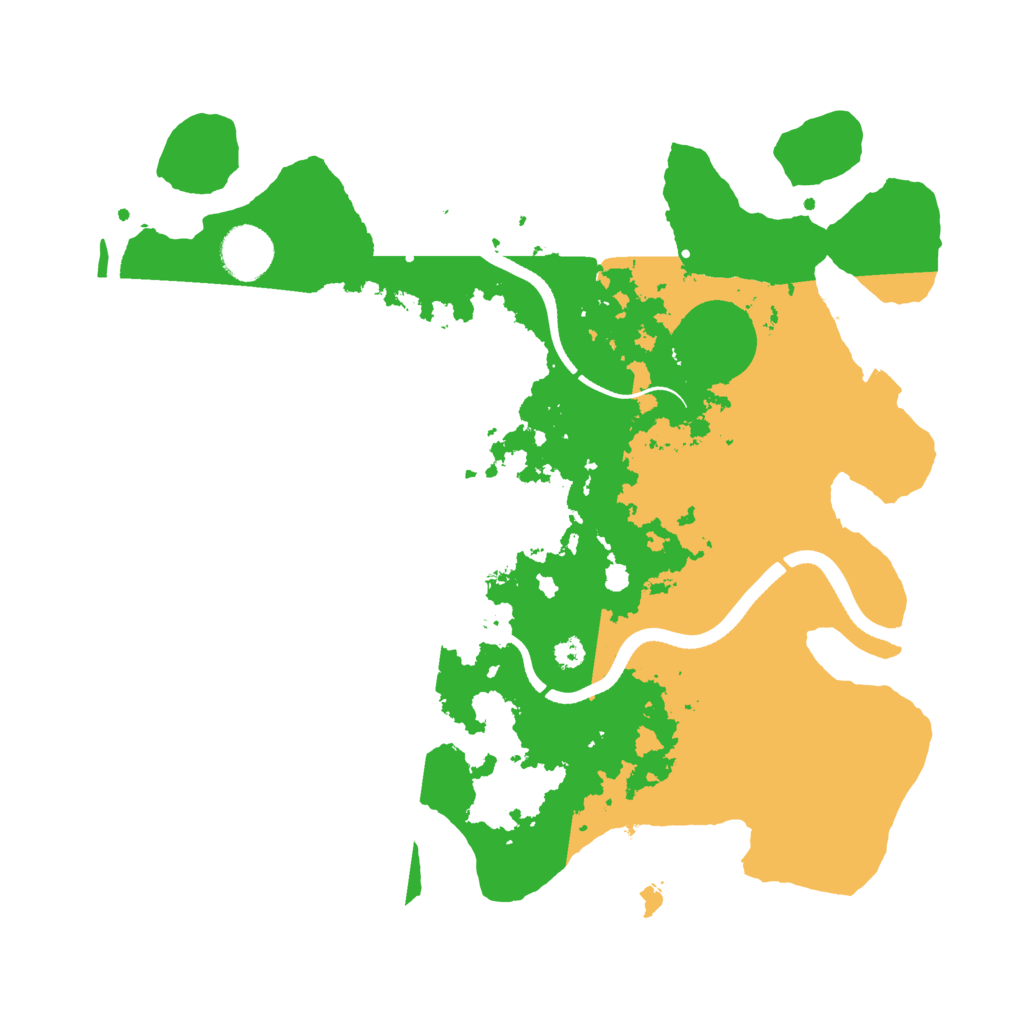 Biome Rust Map: Procedural Map, Size: 3434, Seed: 834809837