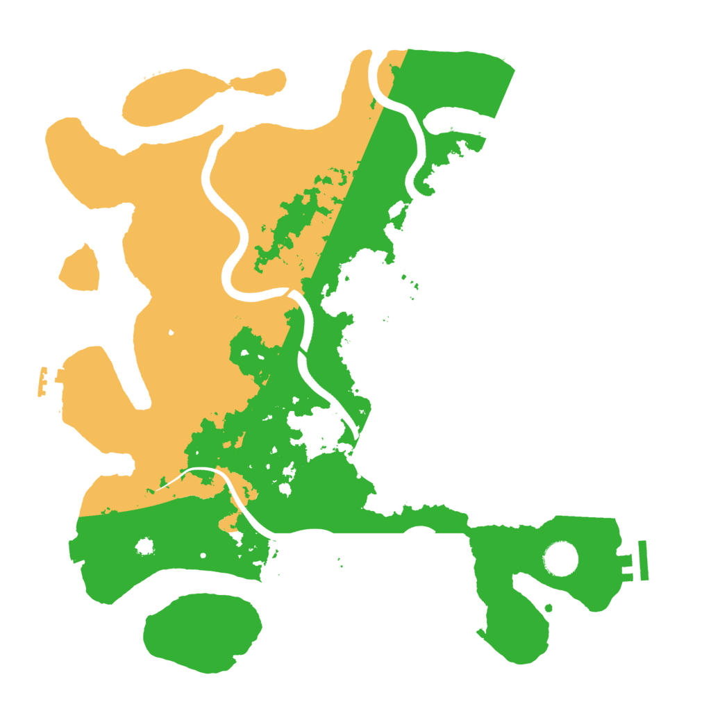 Biome Rust Map: Procedural Map, Size: 3600, Seed: 642026