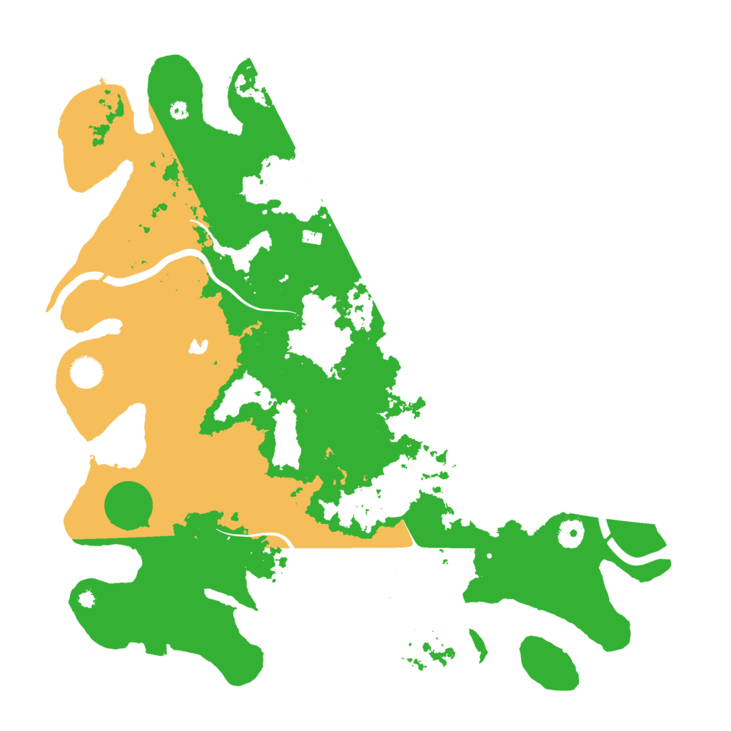 Biome Rust Map: Procedural Map, Size: 4000, Seed: 652641716