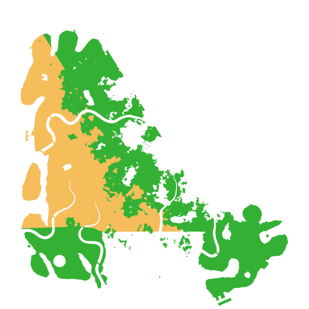 Biome Rust Map: Procedural Map, Size: 4500, Seed: 359724778