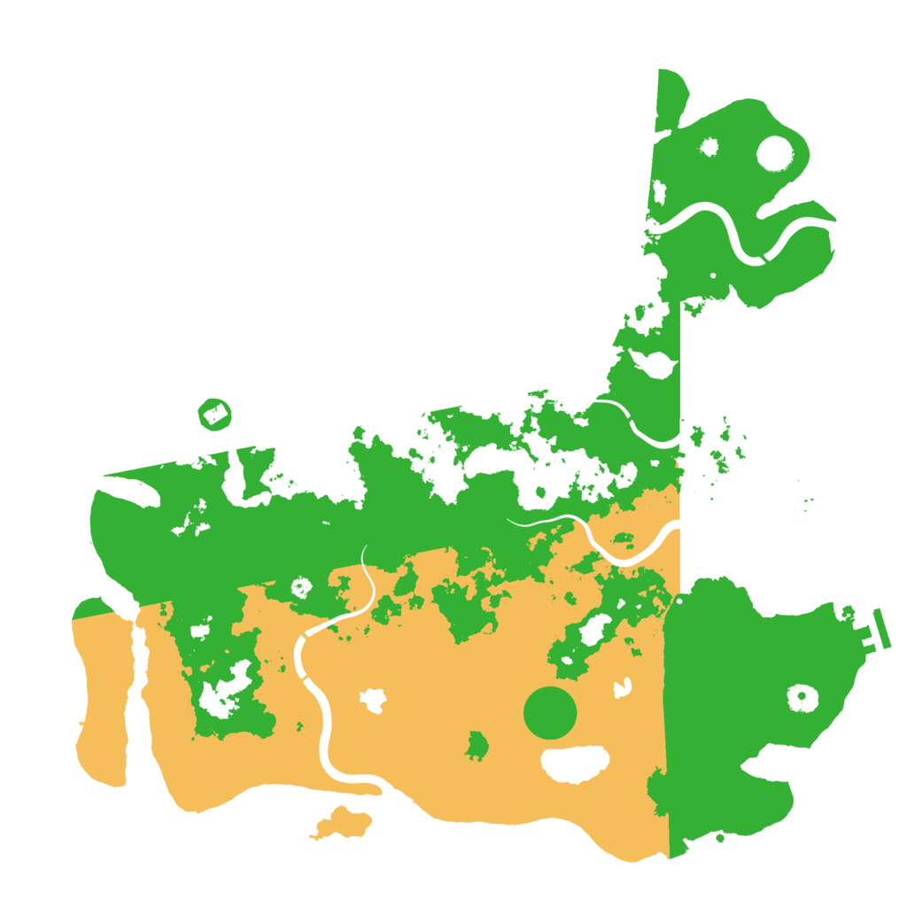 Biome Rust Map: Procedural Map, Size: 4500, Seed: 904276288