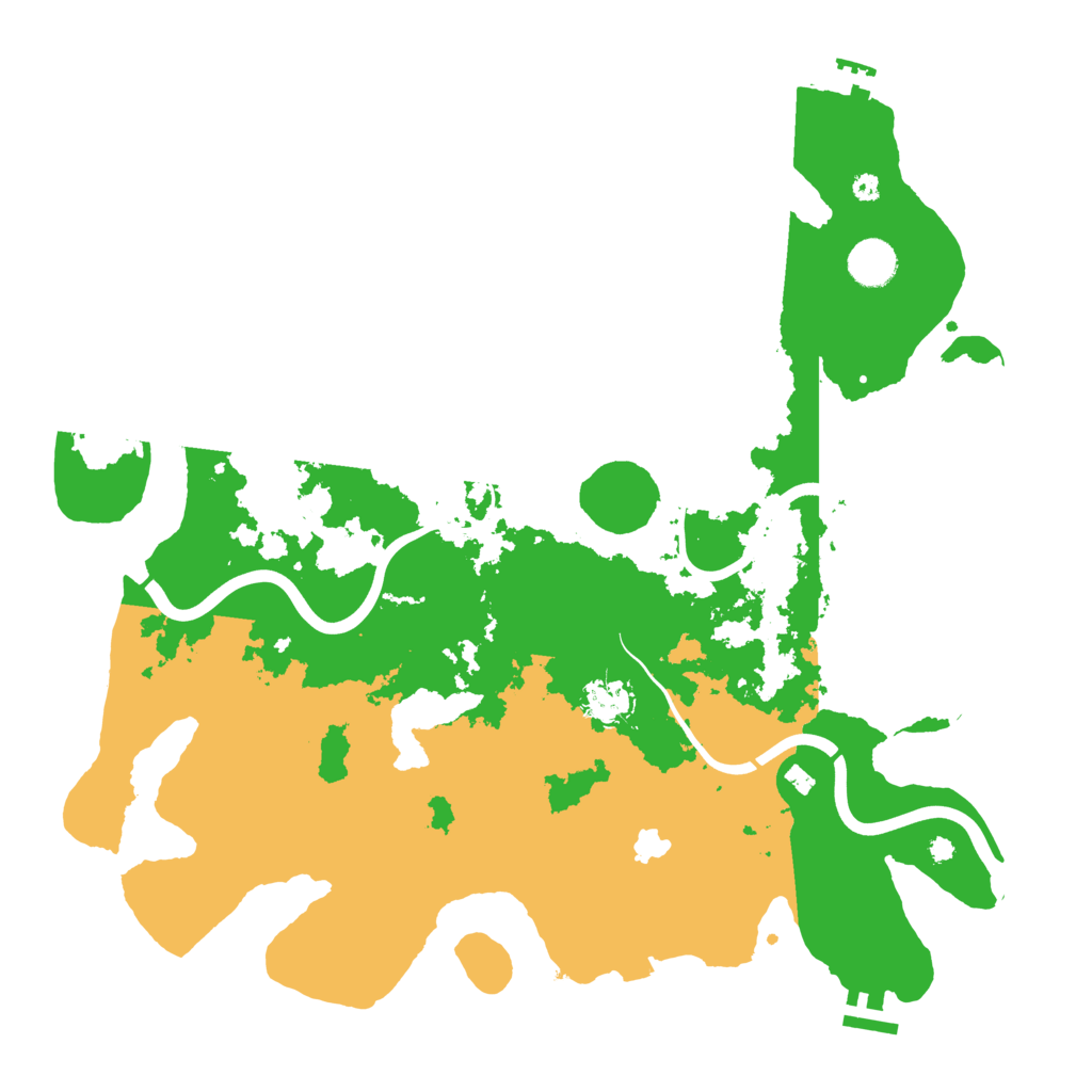 Biome Rust Map: Procedural Map, Size: 4000, Seed: 1961937242