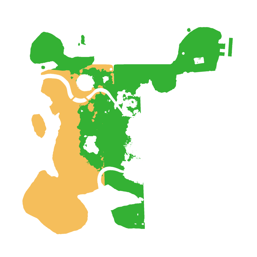 Biome Rust Map: Procedural Map, Size: 2800, Seed: 927645925