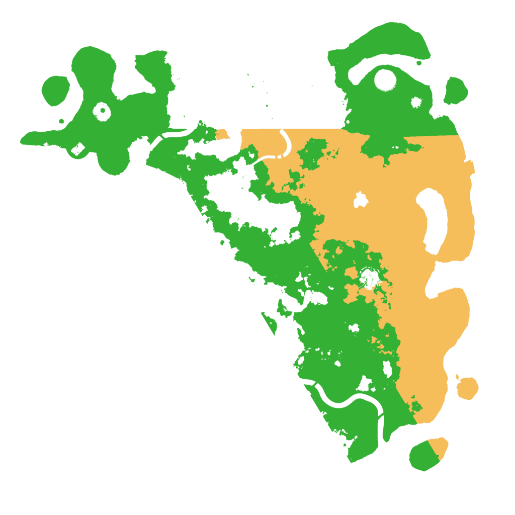 Biome Rust Map: Procedural Map, Size: 4300, Seed: 1937671173