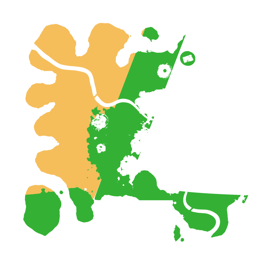 Biome Rust Map: Procedural Map, Size: 3000, Seed: 1805181043