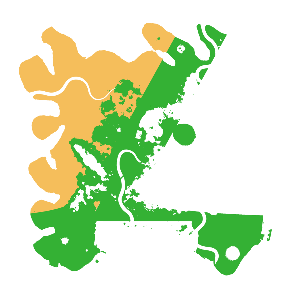 Biome Rust Map: Procedural Map, Size: 3750, Seed: 227740730