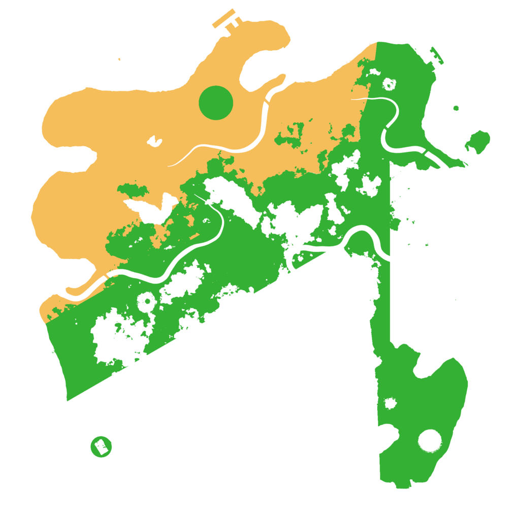 Biome Rust Map: Procedural Map, Size: 4000, Seed: 1913756367