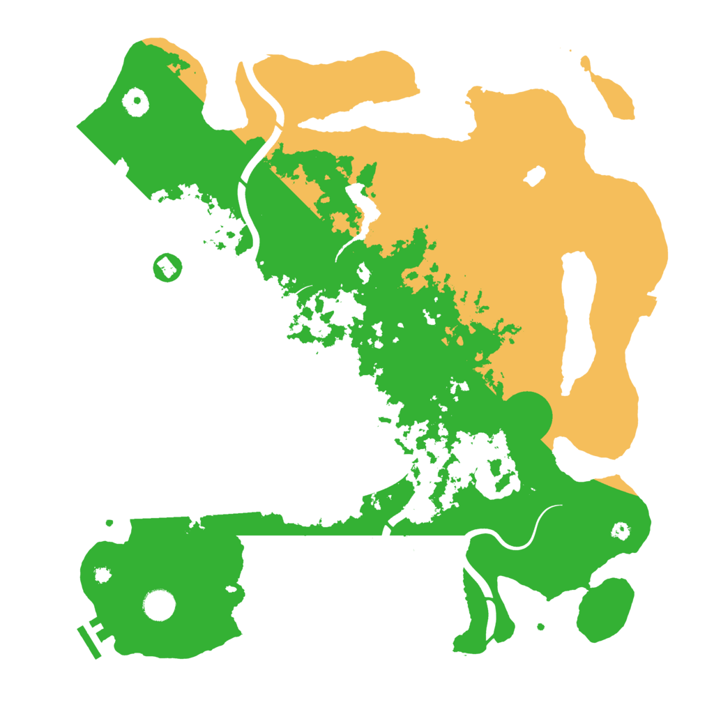 Biome Rust Map: Procedural Map, Size: 4000, Seed: 995103569