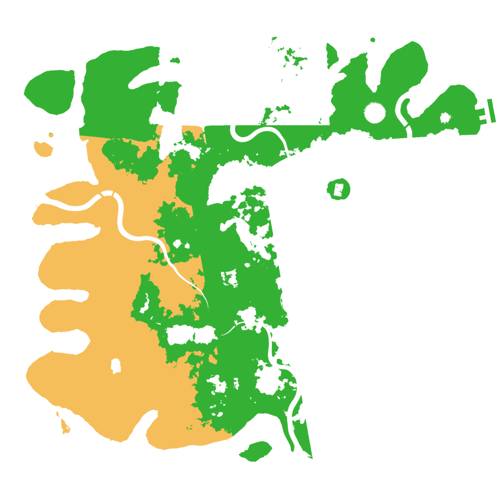 Biome Rust Map: Procedural Map, Size: 4250, Seed: 38638020