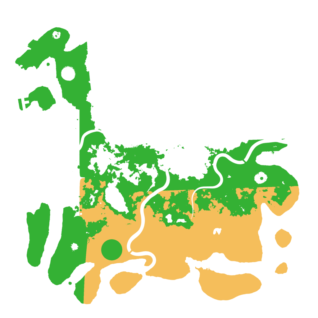 Biome Rust Map: Procedural Map, Size: 4000, Seed: 108970399