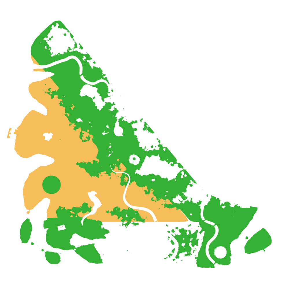 Biome Rust Map: Procedural Map, Size: 4250, Seed: 1545326518