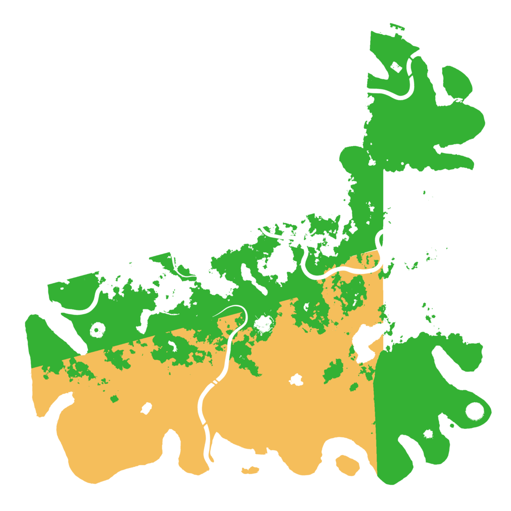 Biome Rust Map: Procedural Map, Size: 5000, Seed: 1652860436