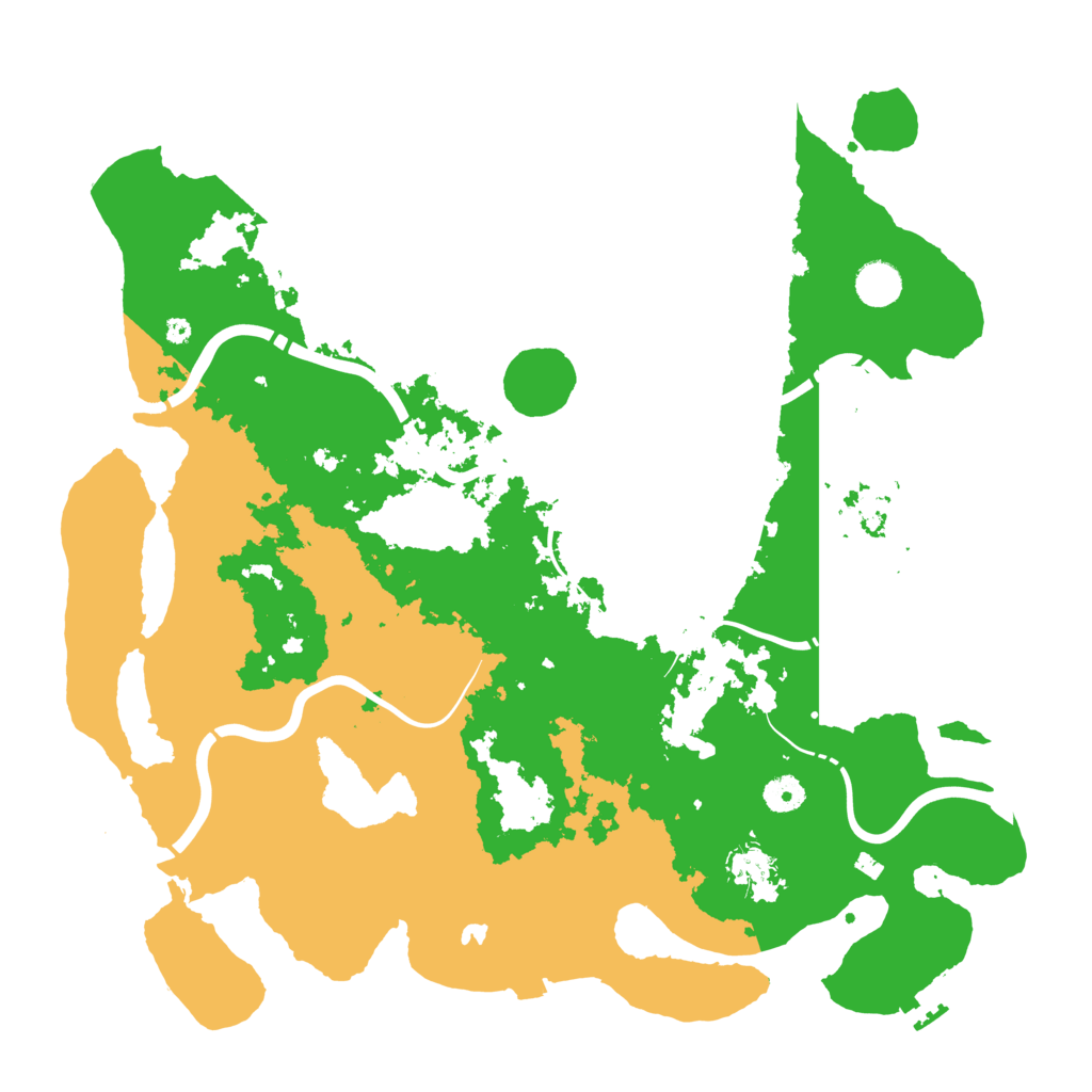 Biome Rust Map: Procedural Map, Size: 4250, Seed: 1552091611
