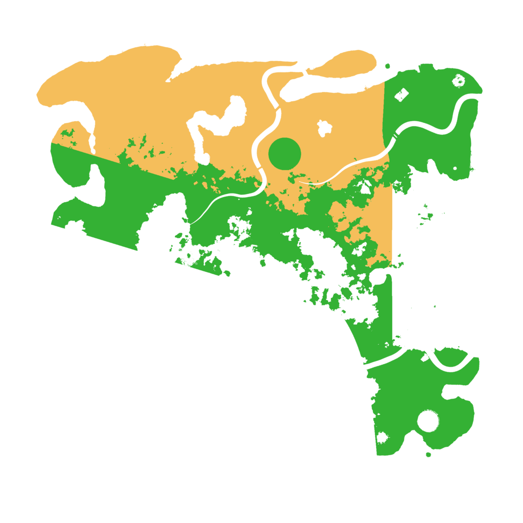 Biome Rust Map: Procedural Map, Size: 4250, Seed: 1196132332