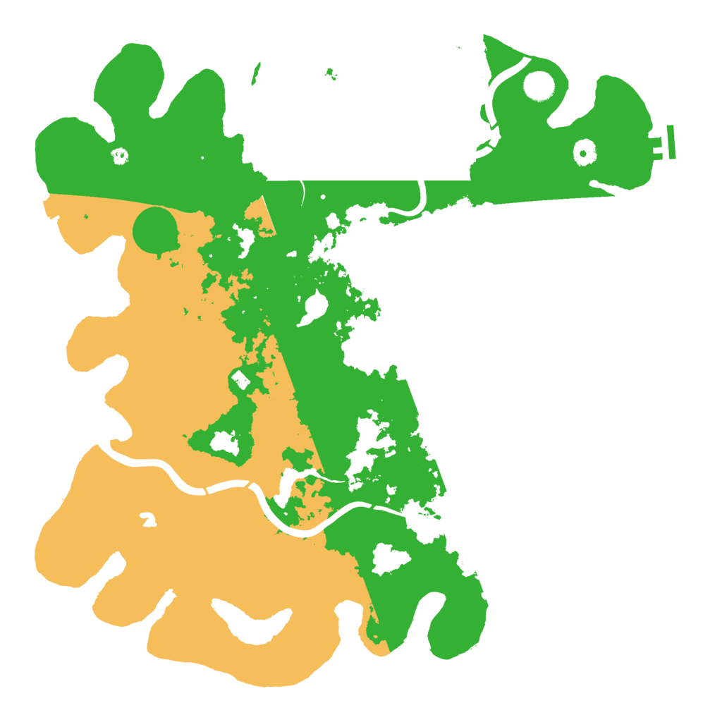 Biome Rust Map: Procedural Map, Size: 4300, Seed: 6042026