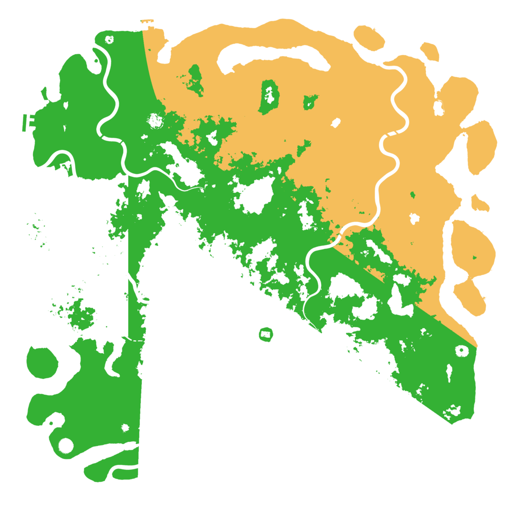 Biome Rust Map: Procedural Map, Size: 6000, Seed: 1605803744