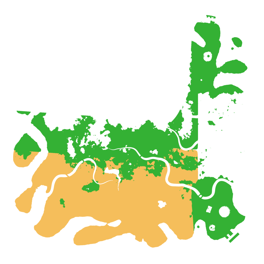 Biome Rust Map: Procedural Map, Size: 4250, Seed: 1436377575