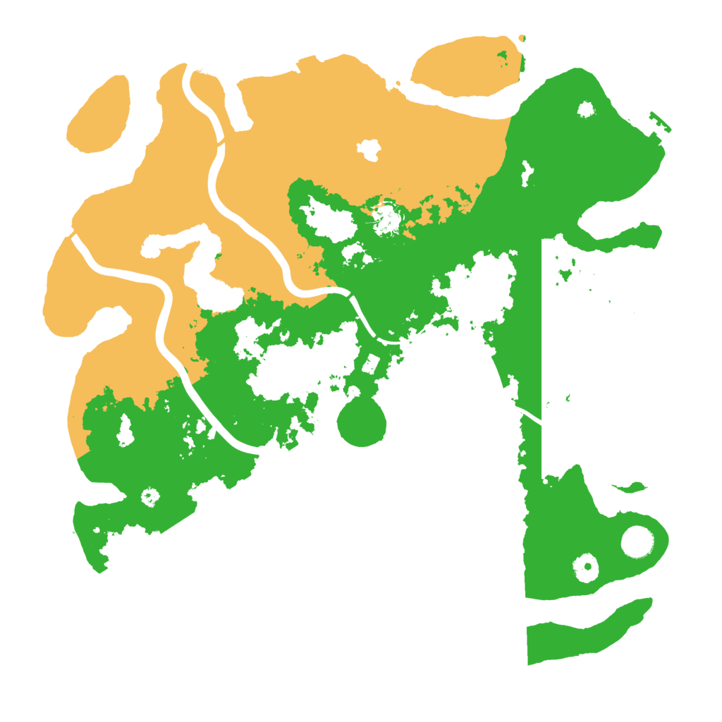 Biome Rust Map: Procedural Map, Size: 4000, Seed: 1693195408