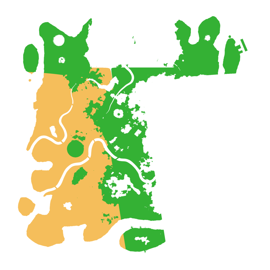 Biome Rust Map: Procedural Map, Size: 4250, Seed: 152802992
