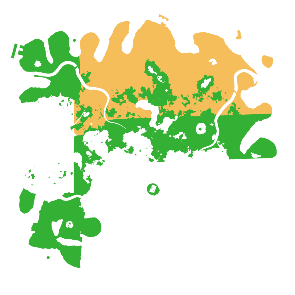 Biome Rust Map: Procedural Map, Size: 4050, Seed: 555835951