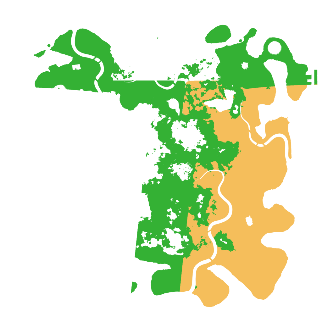Biome Rust Map: Procedural Map, Size: 4250, Seed: 74587565